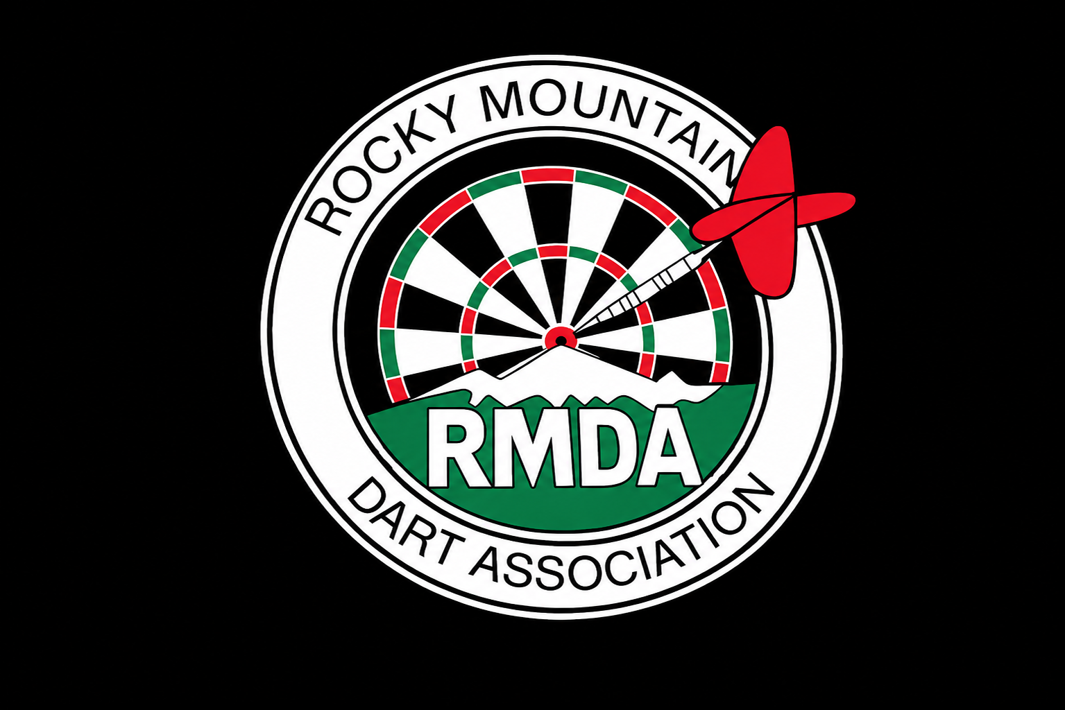 Rocky Mountain Dart Association logo